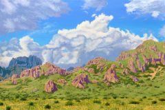 Clouds-over-the-Chisos-Mountains-2021--Oil-on-Linen 24x36